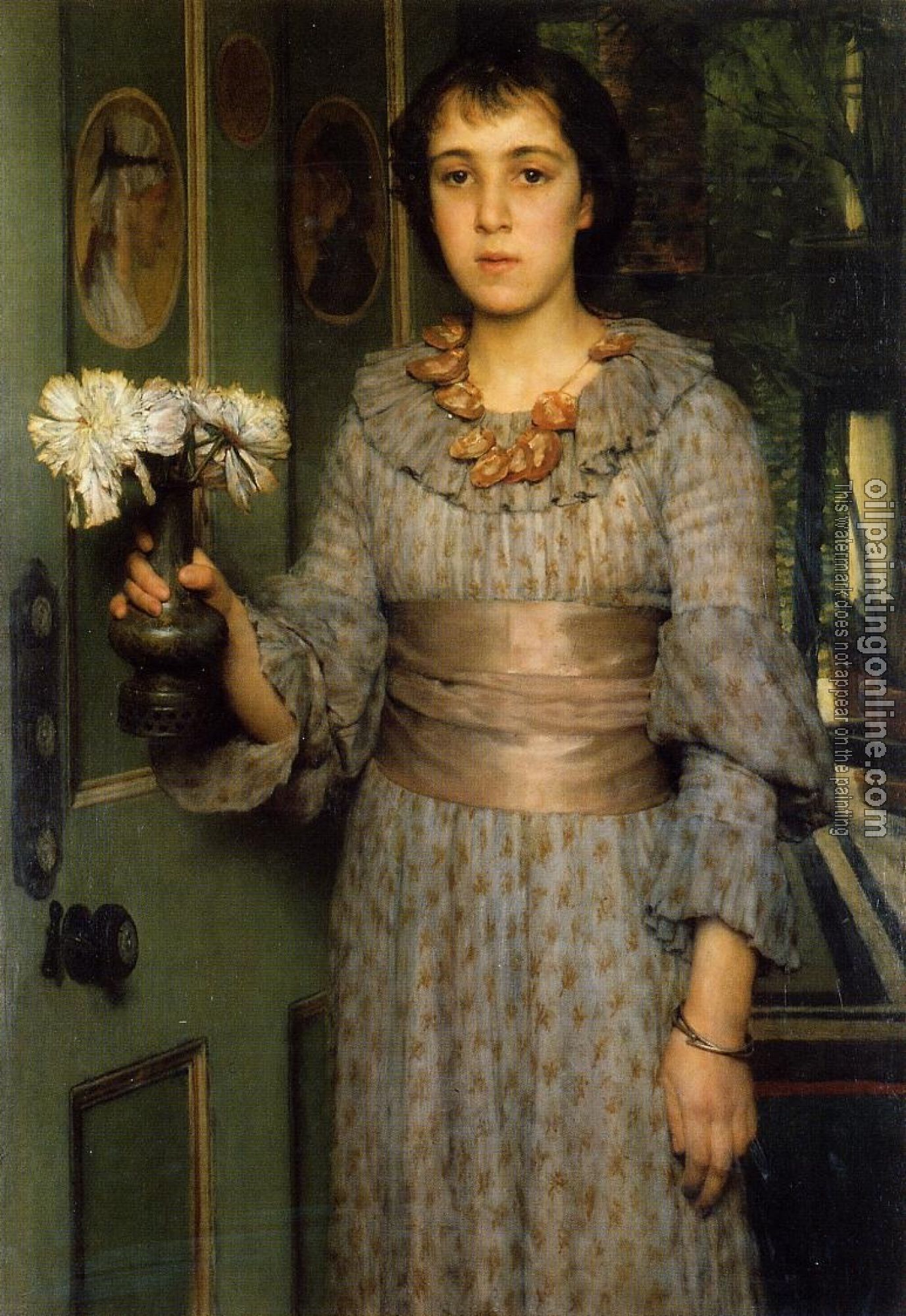 Alma-Tadema, Sir Lawrence - Portrait of Anna Alma-Tadema